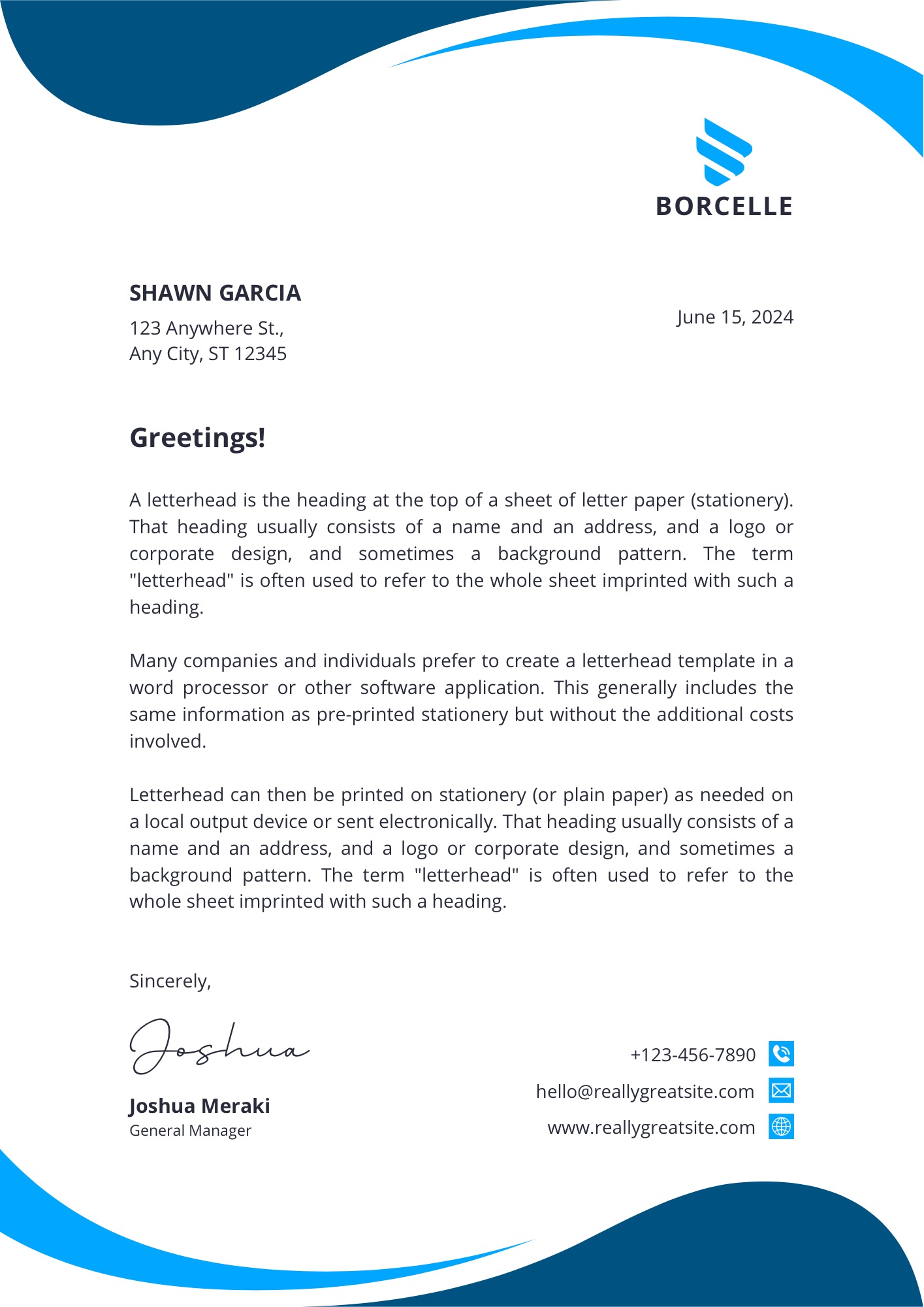 Letterhead Design - Image 2