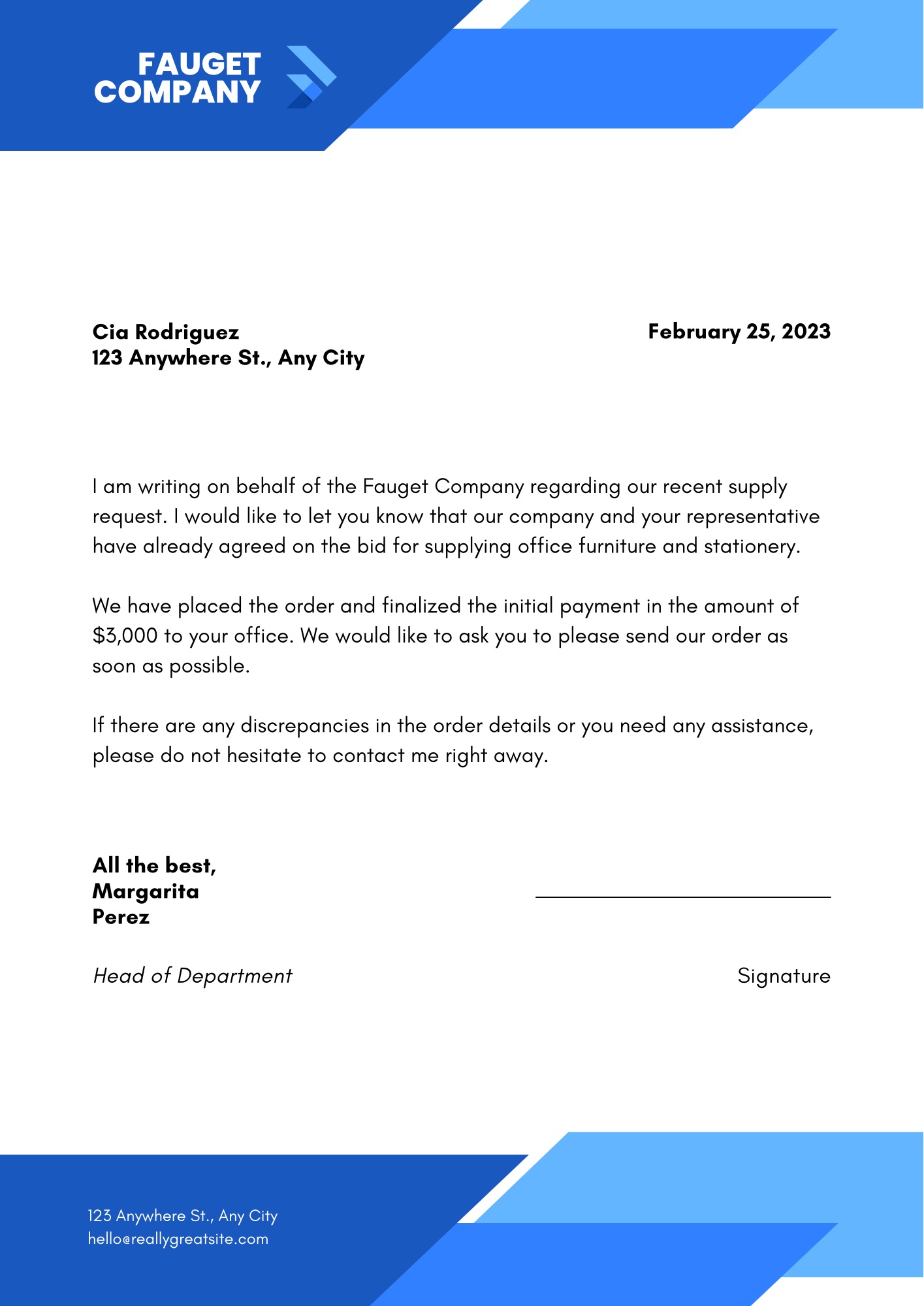 Letterhead Design - Image 4