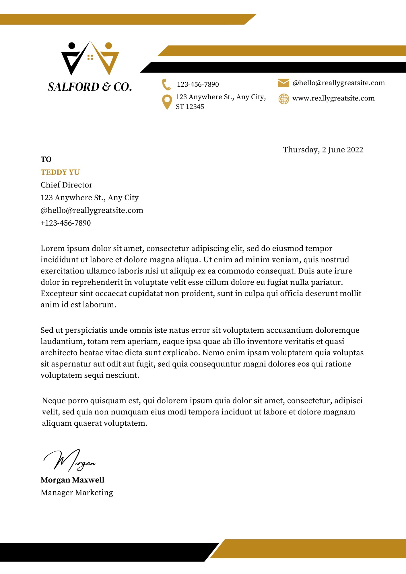Letterhead Design - Image 3